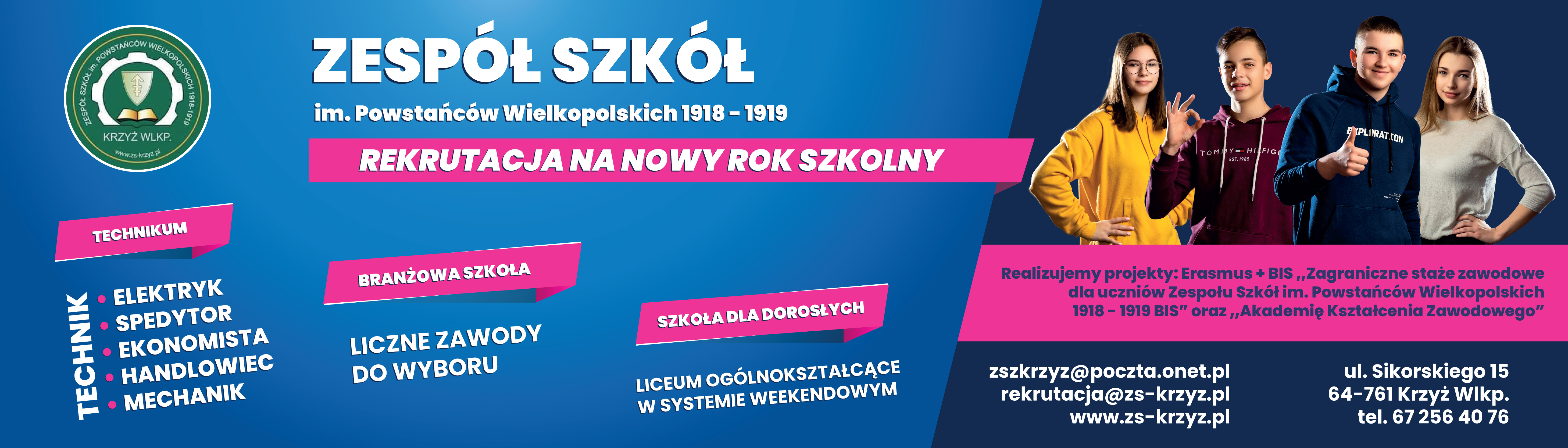 Zespół Szkół im. Powstańców Wielkopolskich 1918-1919 w Krzyżu Wielkopolskim